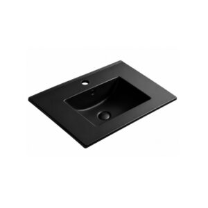 LAVABO CABINET BASIN  NEGRO MATE E605- BANOVA