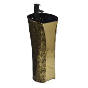LAVABO LOTO PRISMATIC DORADO  - BANOVA