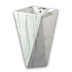 LAVABO PEDESTAL PRISMA MARMOL NATURAL - BANOVA