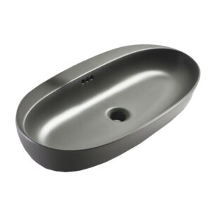 LAVABO EXTENDIDO GRIS MATE - BANOVA