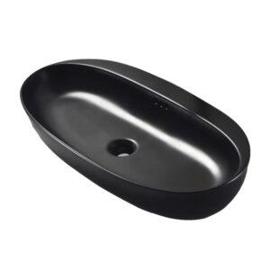 LAVABO EXTENDIDO NEGRO MATE - BANOVA